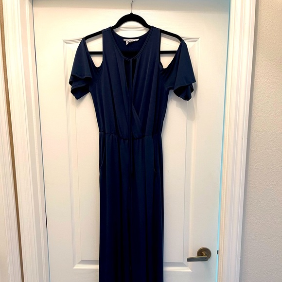 BCBGeneration navy jumpsuit - Picture 1 of 13